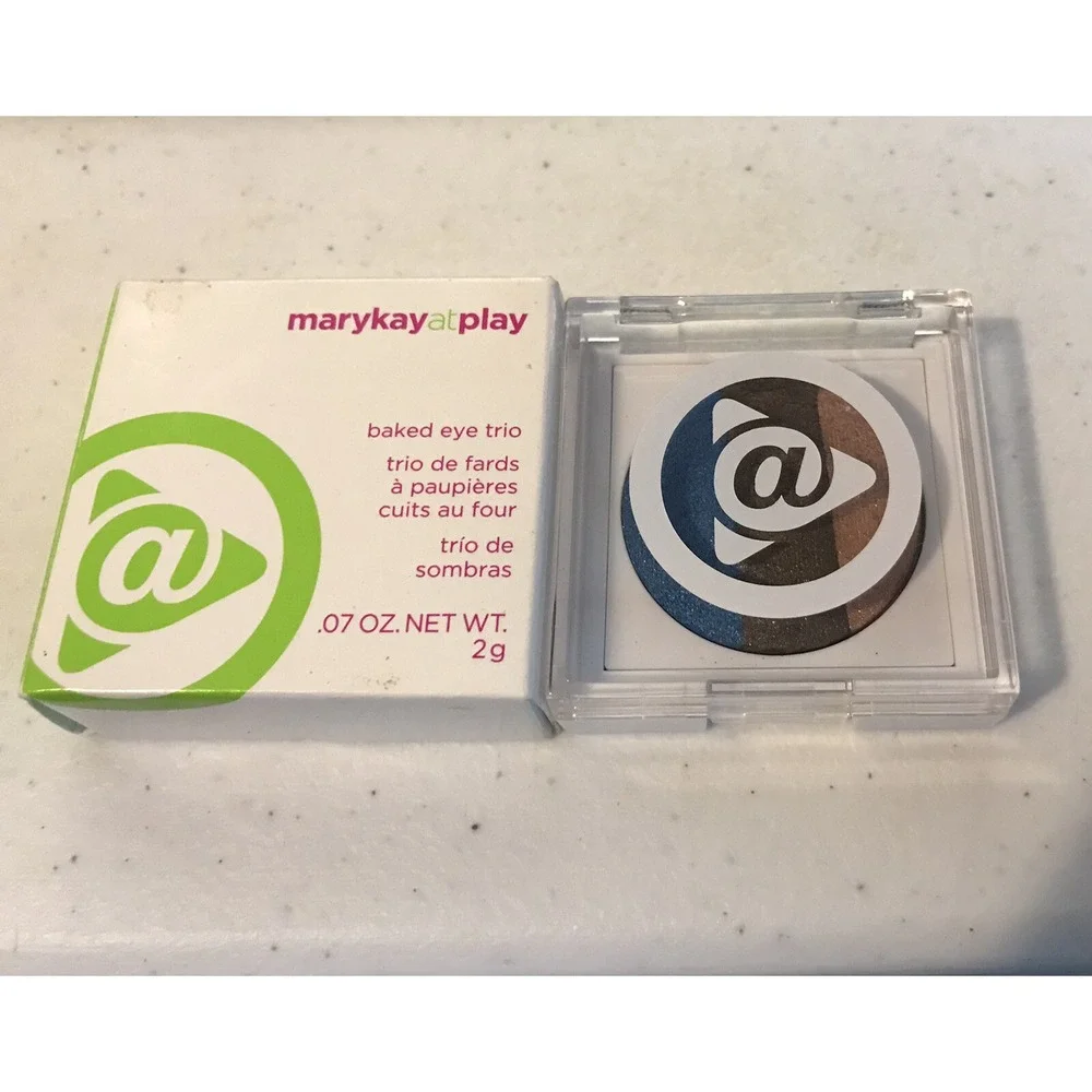 Mary Kay At Play BAKED EYE TRIO Out Of‎ The Blue Shade NIB